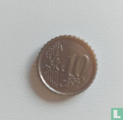 10 Euro Cent Duitsland 2002 F - Image 2