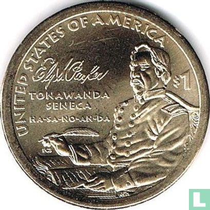 United States 1 dollar 2022 (P) "Ely Samuel Parker" - Image 1