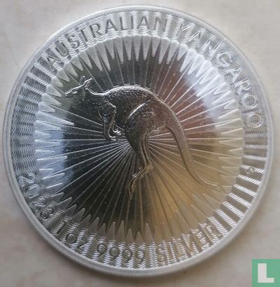 Australië 1 dollar 2023 "Australian kangaroo" - Afbeelding 1