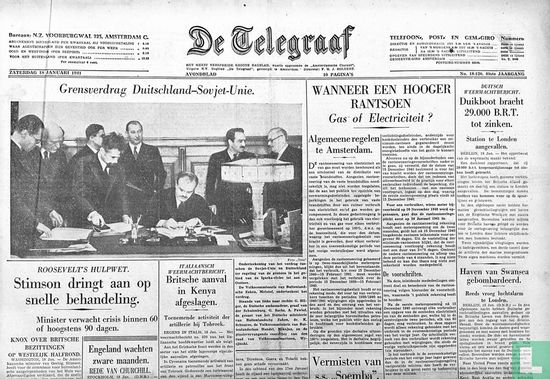 De Telegraaf 18120 za Avondblad