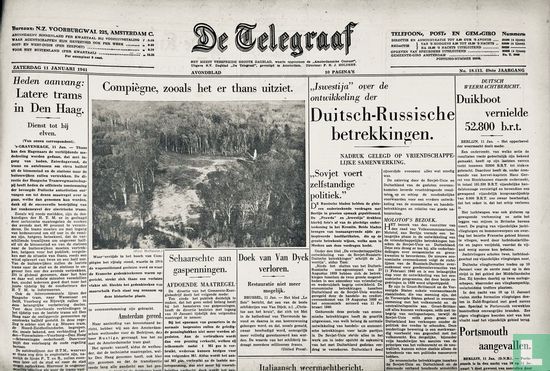 De Telegraaf 18113 za Avondblad