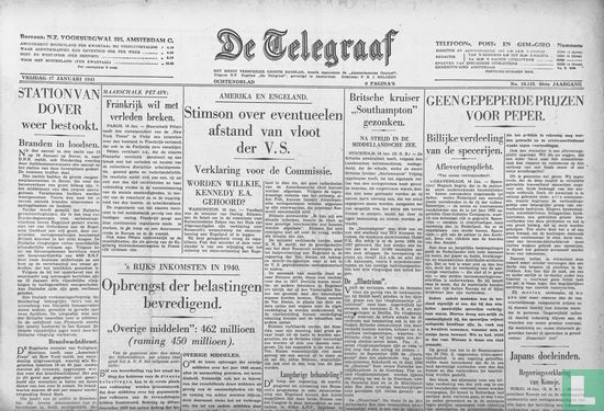 De Telegraaf 18119 vr Ochtendblad