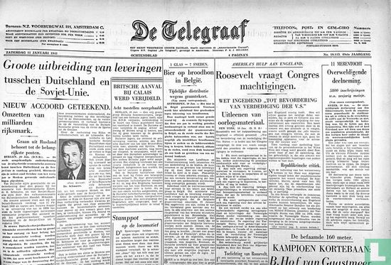 De Telegraaf 18113 za Ochtendblad