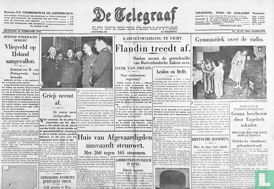 De Telegraaf 18143 ma Avondblad
