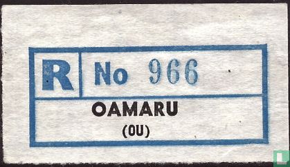 Oamaru (OU) New Zealand