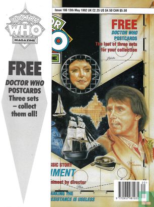 Doctor Who Magazine 186 a - Afbeelding 1
