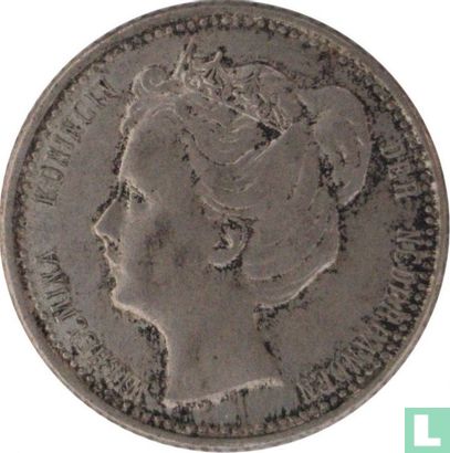 Niederlande 25 Cent 1901 (Typ 2) - Bild 2