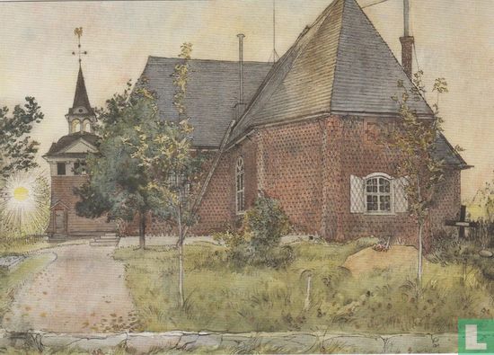 Old Sundborn Church- A Home series (ca. 1895) - Afbeelding 1