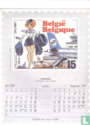 De Post kalender 1995 - Afbeelding 6