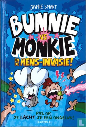 Bunnie vs Monkie en de mens-invasie! - Image 1