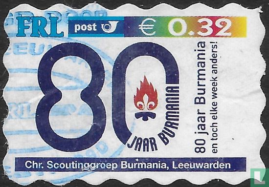 80 jaar Scouting Burmania