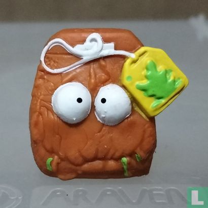 Sachet de thé détrempé