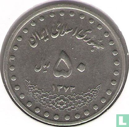 Iran 50 rials 1994 (SH1373) - Afbeelding 1