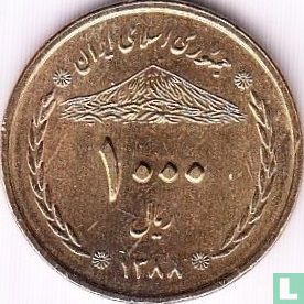 Iran 1000 Rial 2009 (SH1388) - Bild 1