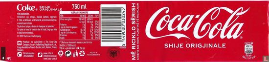 Coca-Cola 750ml (Albania) - Afbeelding 1