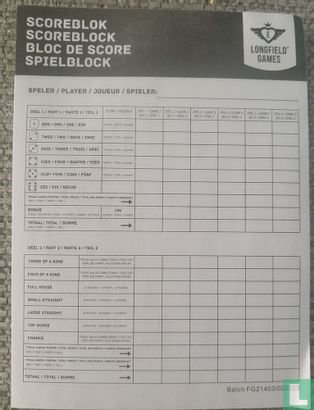 Scoreblok