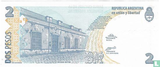 Argentina 2 Pesos  - Image 2
