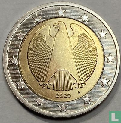 Deutschland 2 Euro 2020 (F - Prägefehler) - Bild 1