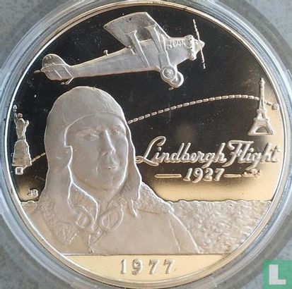 Samoa 1 tala 1977 (PROOF) "50th anniversary Charles Lindbergh's transatlantic flight" - Afbeelding 1