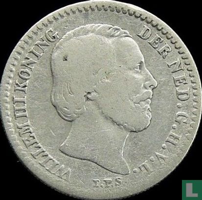 Niederlande 10 Cent 1853 - Bild 2