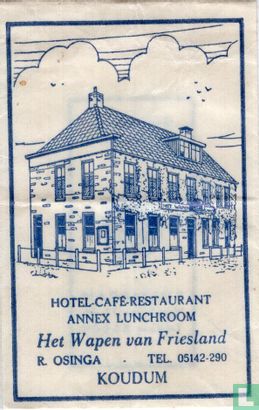Hotel Café Restaurant annex Lunchroom Het Wapen van Friesland - Afbeelding 1