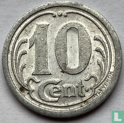 Ham 10 centimes 1922 - Afbeelding 2