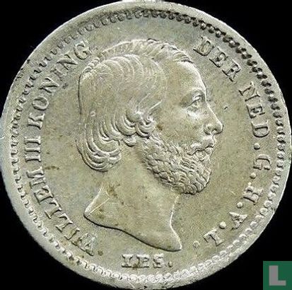 Niederlande 5 Cent 1850 - Bild 2