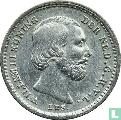 Netherlands 5 cents 1859 - Image 2