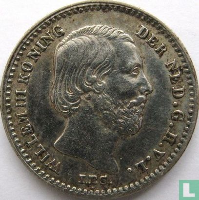 Nederland 5 cents 1862 (type 1) - Afbeelding 2