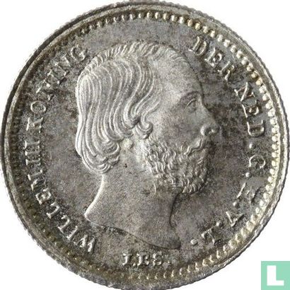 Netherlands 5 cents 1887 - Image 2