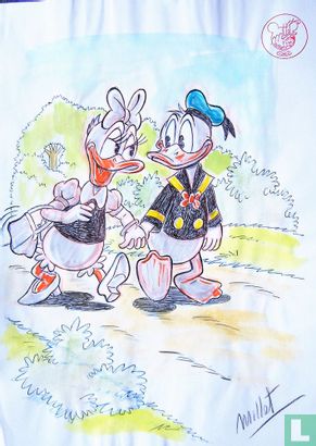 Donald en Katrien Duck