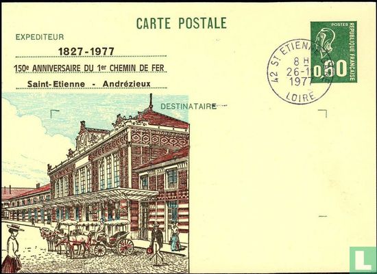 150 jaar spoorweg St Etienne Andréziaux