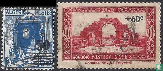 Overprints on Street of the Kasbah/Triumphal Arch