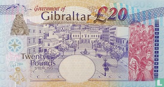 Gibraltar 20 Pounds - Afbeelding 2