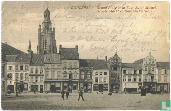 Groote Markt en Sint-Michielstoren - Image 1