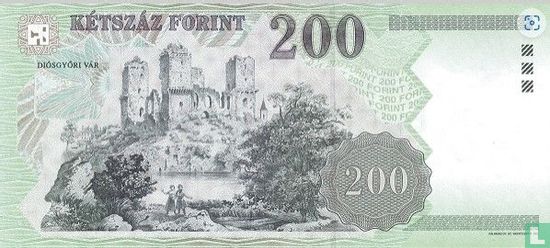 Hongarije 200 Forint  - Afbeelding 2