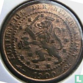 Nederland 1 cent 1900 (type 1) - Afbeelding 1