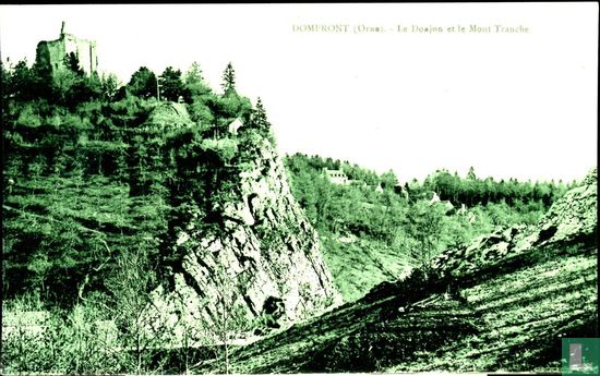 Domfront (Orne) - Le Donjon et le Mont Tranché - Image 1