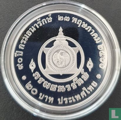 Thaïlande 20 baht 2023 (BE2566 - BE) "90th anniversary Treasury Department" - Image 1