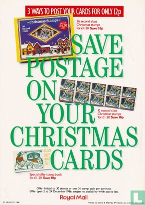 Save Postage on Your Christmas Cards