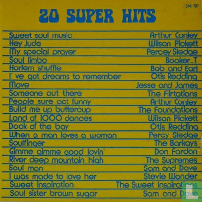 20 Super Hits - The Super Soul Show - Afbeelding 1