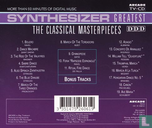 Synthesizer Greatest - The Classical Masterpieces - Image 2