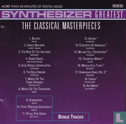 Synthesizer Greatest - The Classical Masterpieces - Afbeelding 4