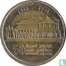 Sri Lanka 10 rupees 1998 "50th anniversary of Independence" - Afbeelding 2