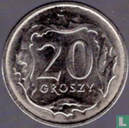 Pologne 20 groszy 2022 - Image 2