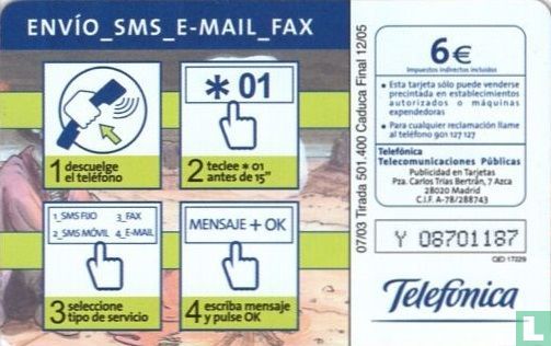 Telefonica SMS E-Mail Fax - Afbeelding 2