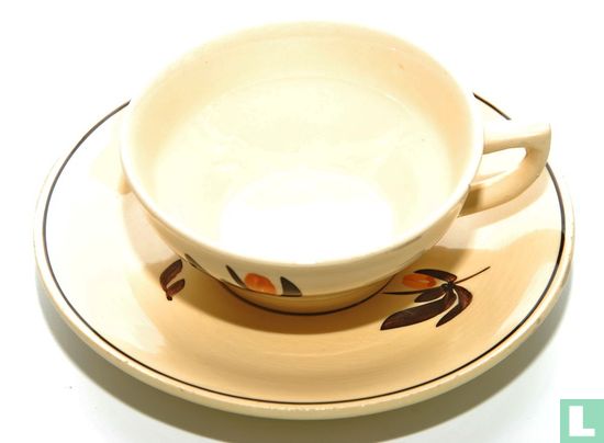 Tea cup and saucer De Batavier Maastricht - Image 3