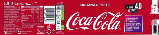 Coca-Cola 500ml (Croatia)