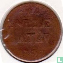 Indes néerlandaises 1 duit 1822 (type 2) - Image 1