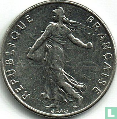 Frankrijk ½ franc 1985 - Afbeelding 2